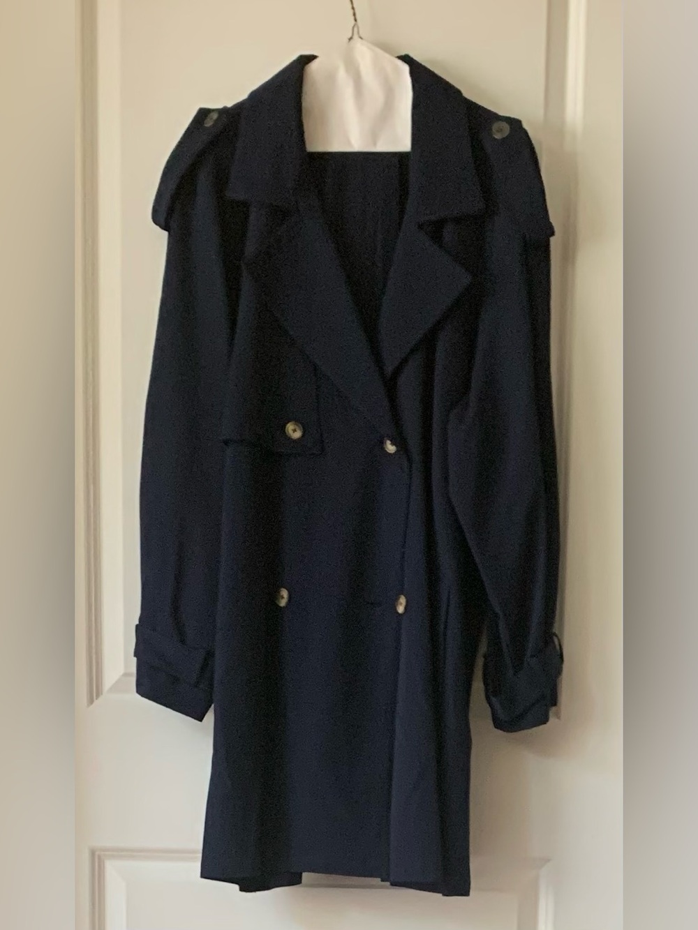 Liz Claiborne Collection Navy Pea Coat